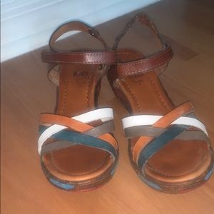 Real leather sandals